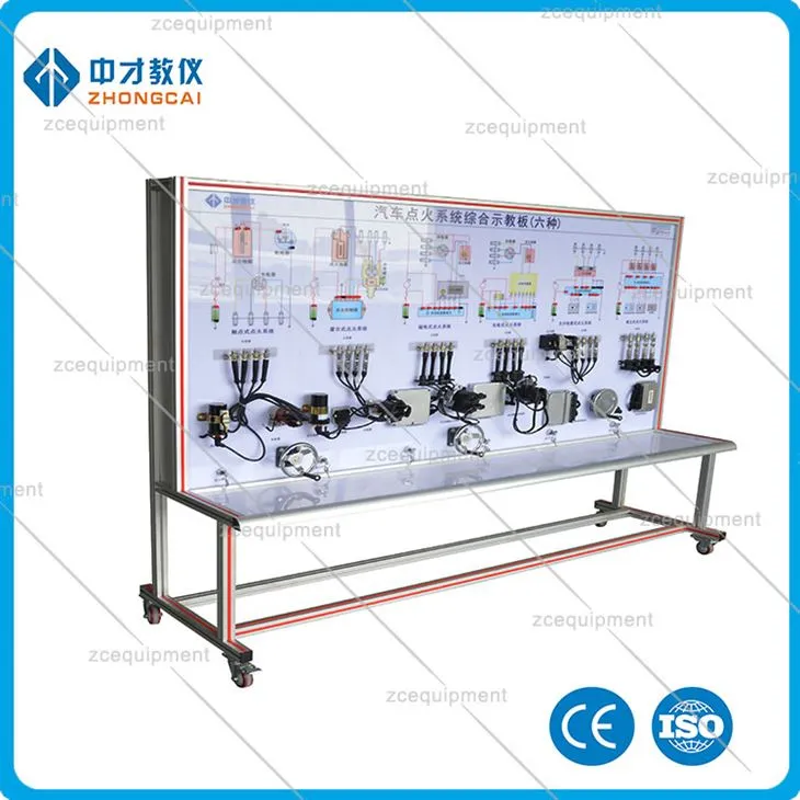 Švietimo mokyklos laboratorijos mokymo įranga uždegimo sistemos mokymo stendas