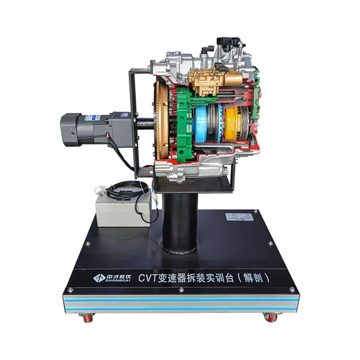 Automobilių mokyklų įrangos supjaustytas stendas su transmisijos pjovimo treniruokliu